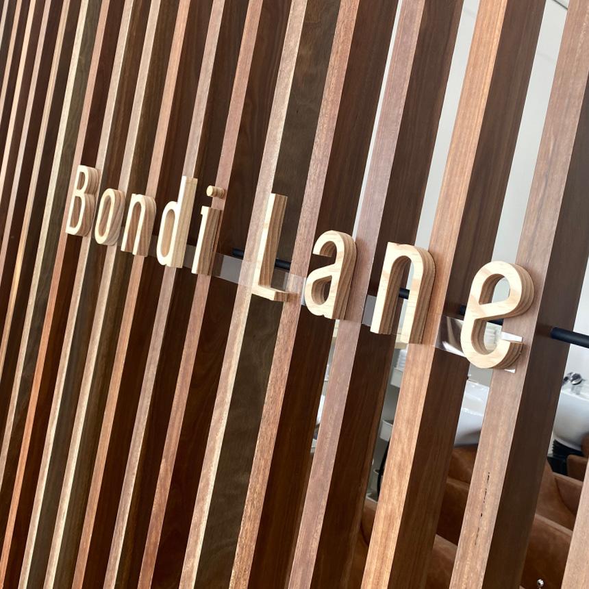 Timber Laser Cut Letters