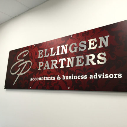 Reception Signage