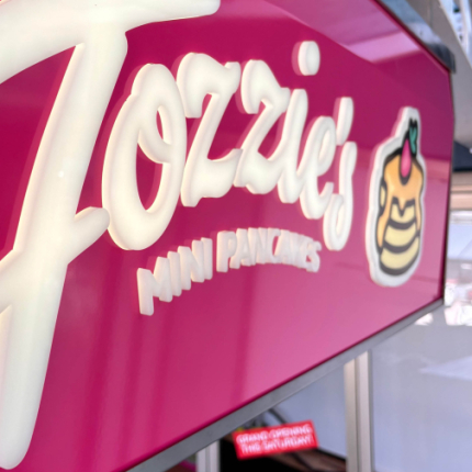 Push Through Acrylic Lettering 